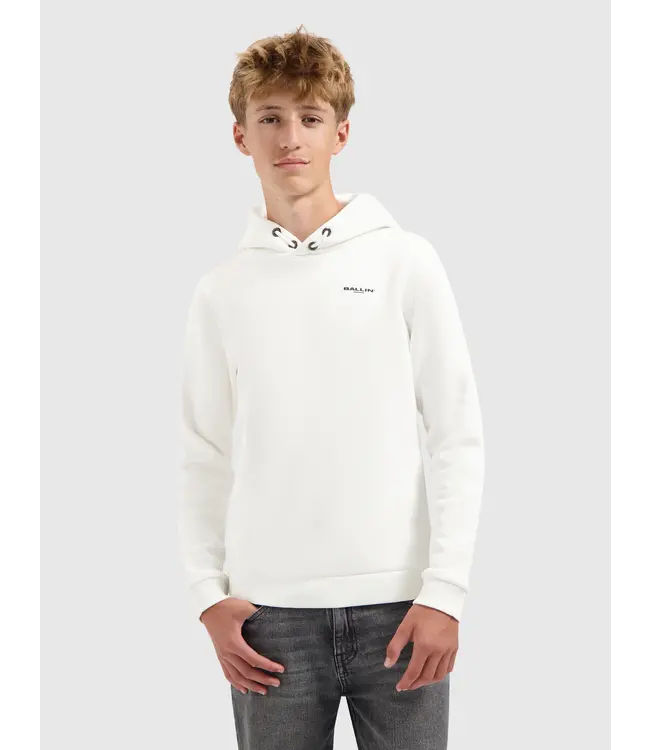Ballin winter hoodie jongens - off wit - urban jungle