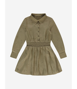 Nik&Nik winter jurk meisjes - groen - Rihanna