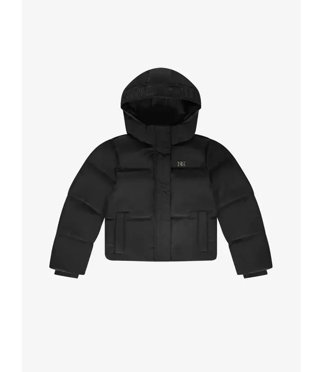 Nik&Nik winter winterjas meisjes - zwart - puffer - Jayla