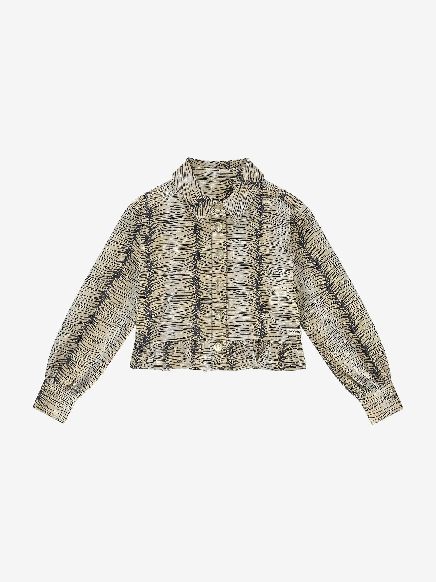 Nik&Nik winter jasje meisjes - zand - Lean