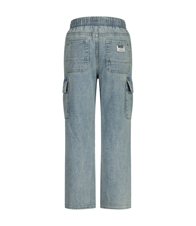 Vingino winter jeans broek jongens - blauw - Gino cargo