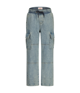 Vingino winter jeans broek jongens - blauw - Gino cargo