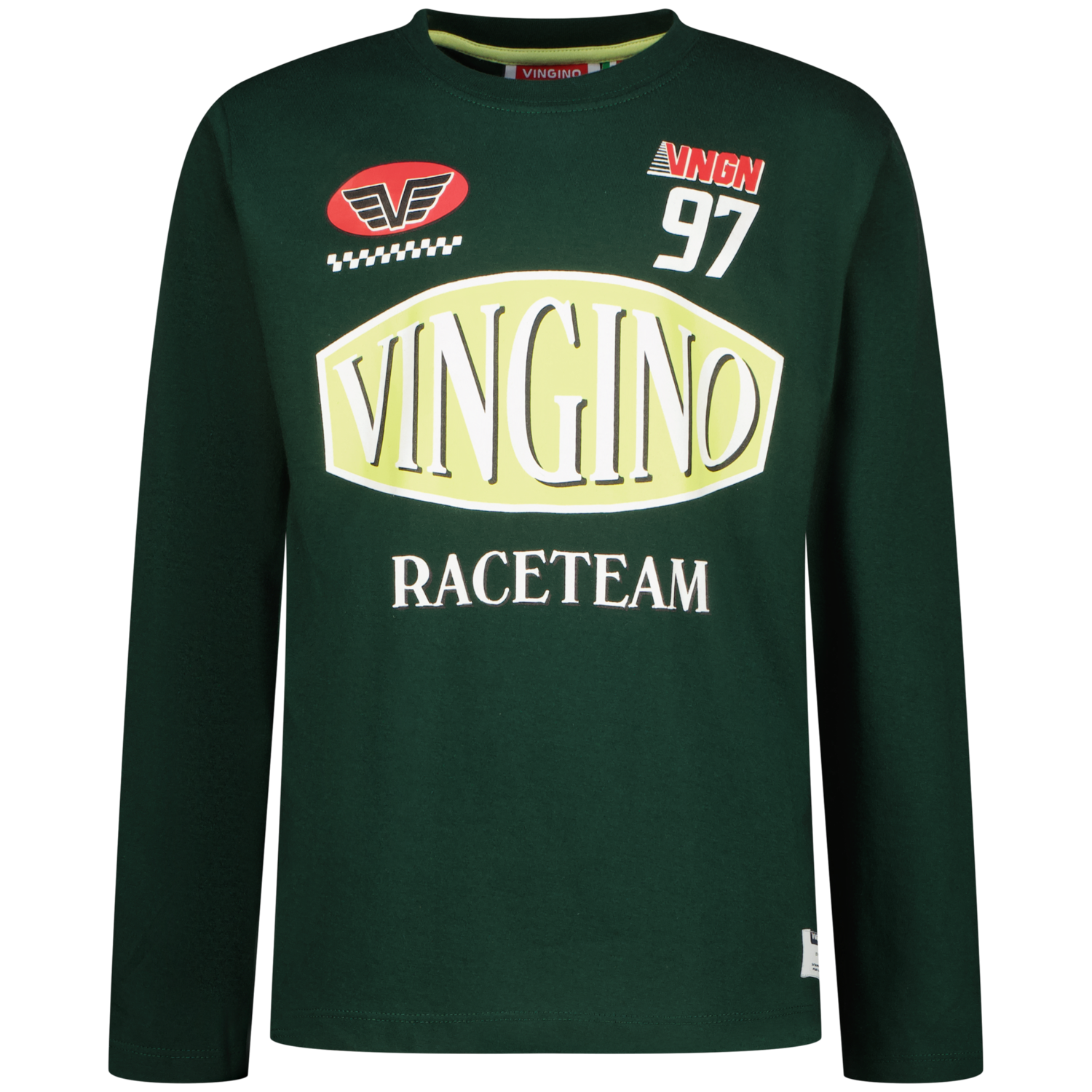 Vingino winter t-shirt jongens - groen - Jacing afbeelding
