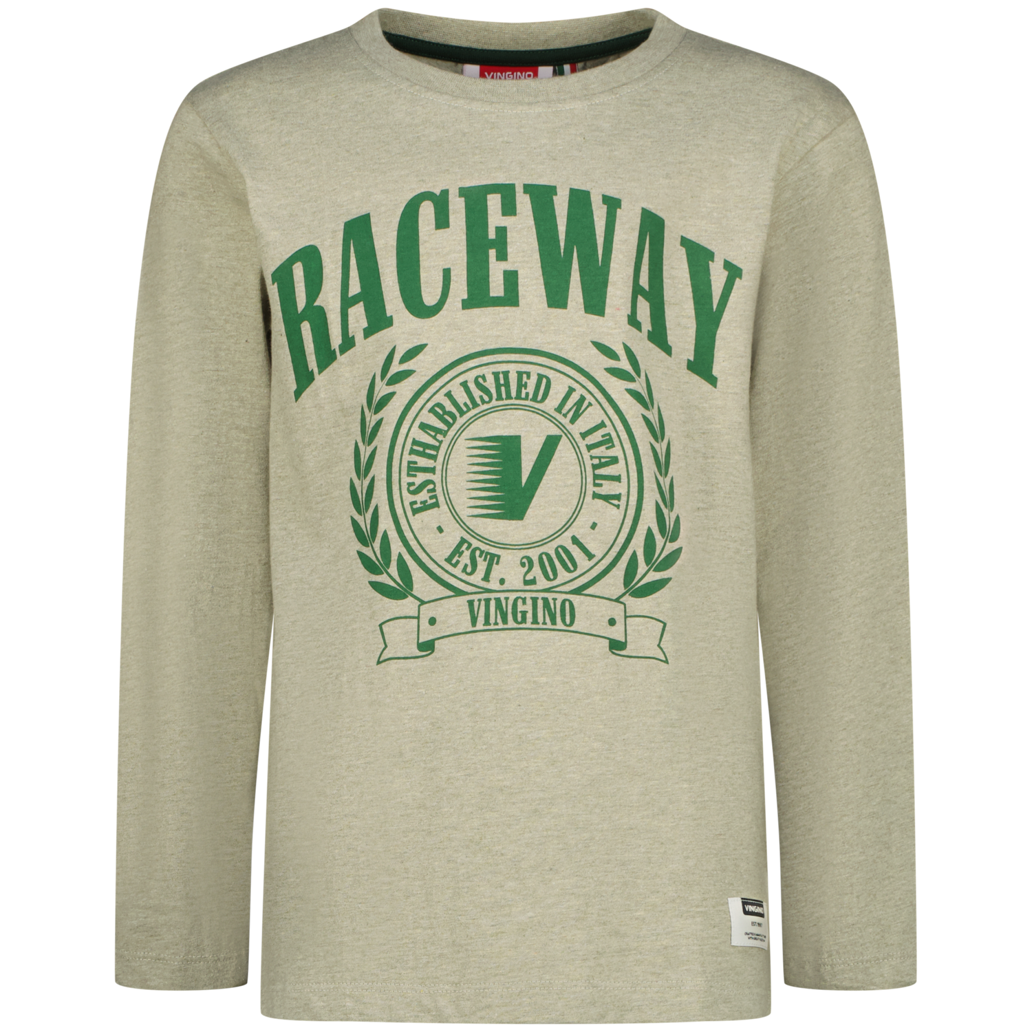 Vingino winter t-shirt jongens - groen - Jelee afbeelding
