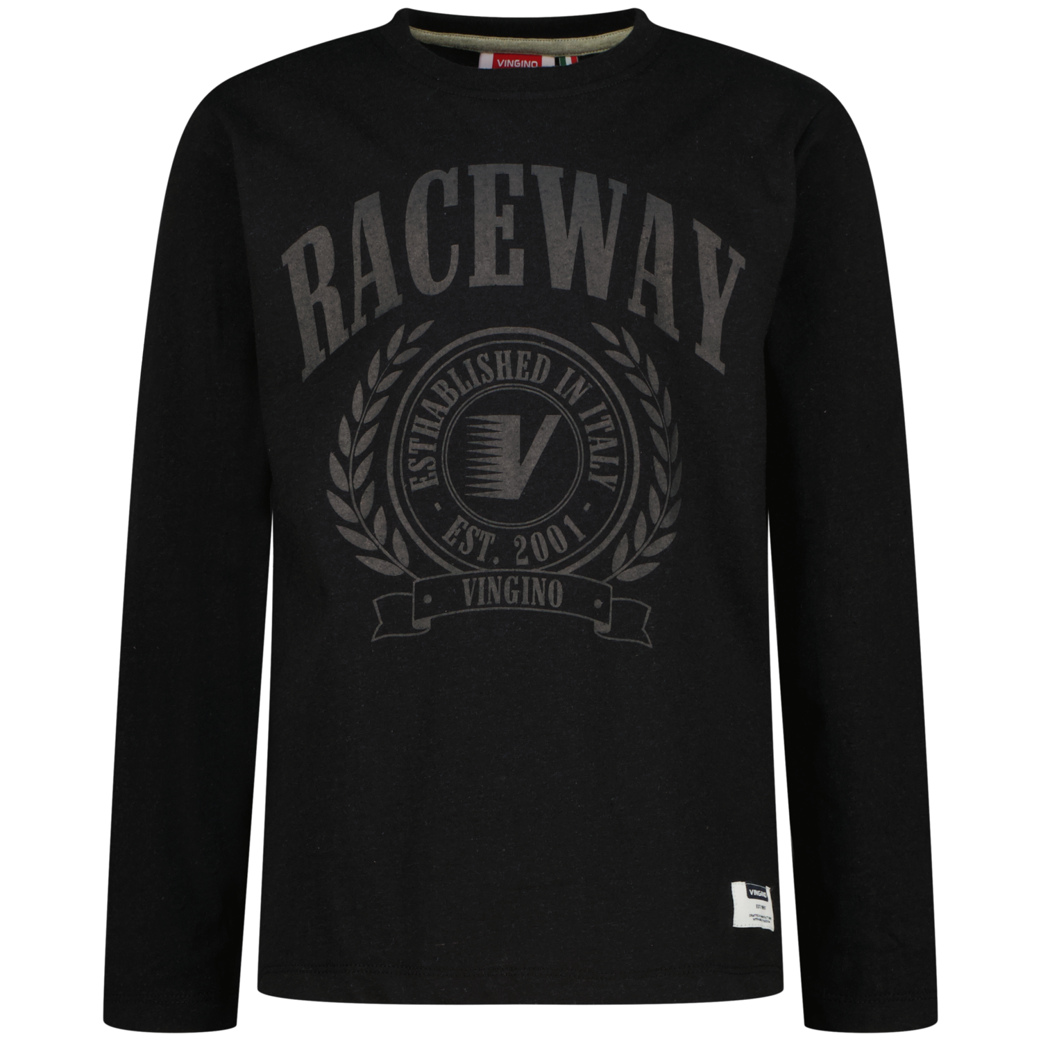 Vingino winter t-shirt jongens - zwart - Jelee afbeelding