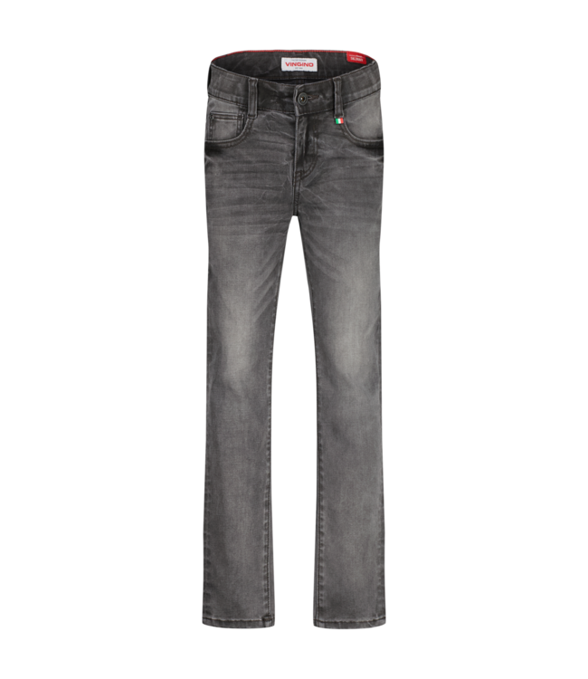 Vingino winter jeans broek jongens - grijs - Aron - skinny fit