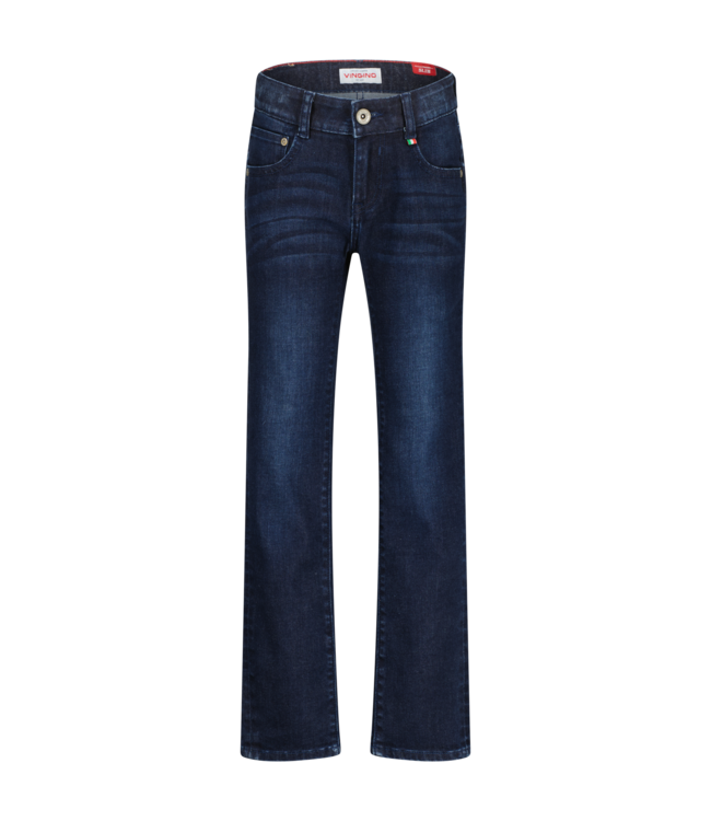 Vingino winter jeans broek jongens - donker blauw - Dante - slim fit