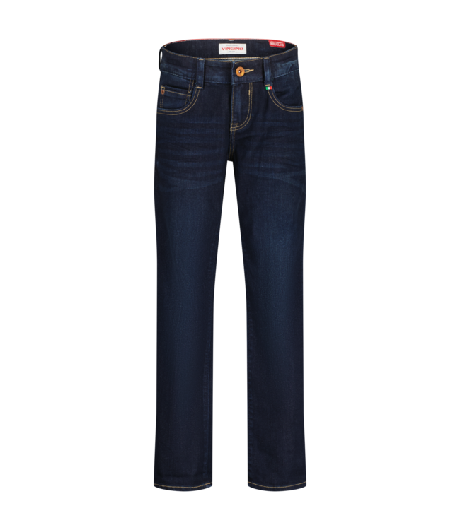 Vingino winter jeans broek jongens - donker blauw - Bruno - regular fit