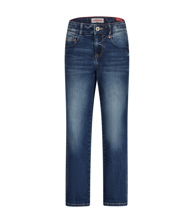 Vingino winter jeans broek jongens - blauw - Constantino - loose fit