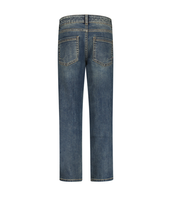 Vingino winter jeans broek jongens - midden blauw - Constantino - loose fit