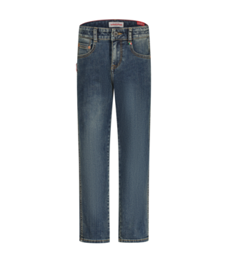 Vingino winter jeans broek jongens - midden blauw - Constantino - loose fit