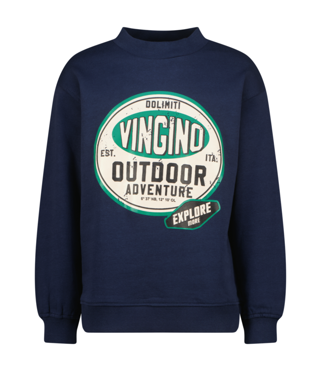 Vingino winter sweater jongens - blauw - Norp