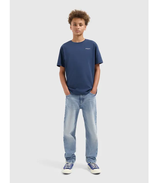 Ballin winter jeans broek jongens - blauw - The Luke loose