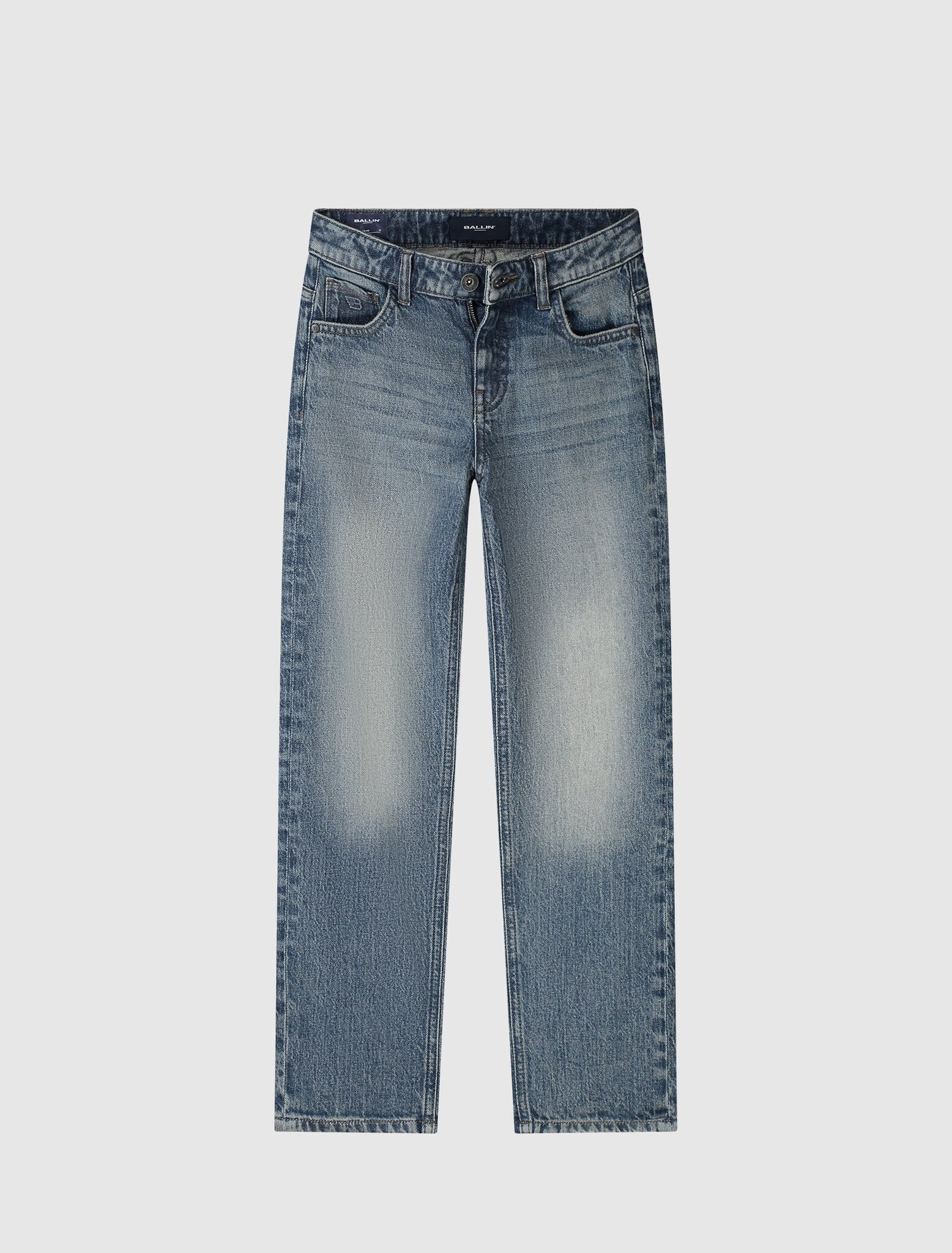 Ballin winter jeans broek jongens - blauw - The Boaz regular afbeelding