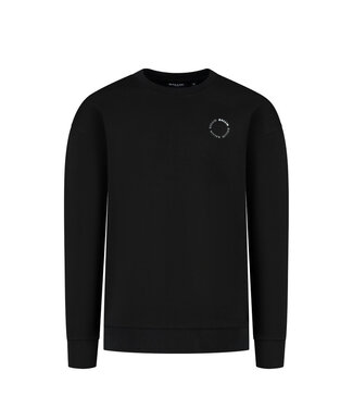 Ballin winter sweater jongens - zwart - cirkel logo