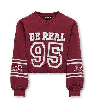 Kids ONLY winter sweater meisjes - paars - KogColetta - regular fit