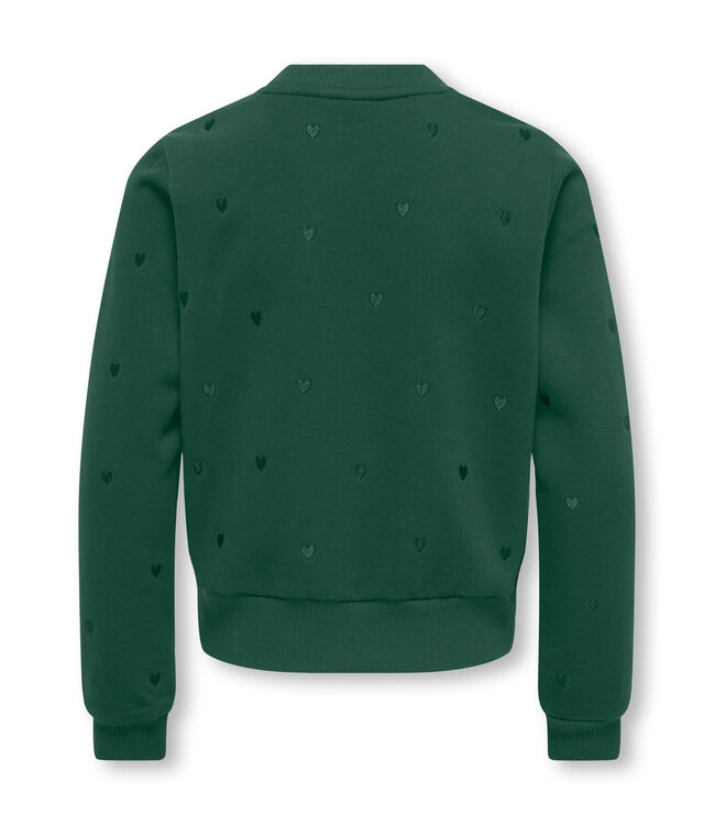 Kids ONLY winter sweater meisjes - groen - KogAtika - regular fit