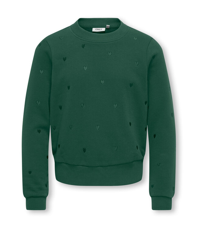 Kids ONLY winter sweater meisjes - groen - KogAtika - regular fit