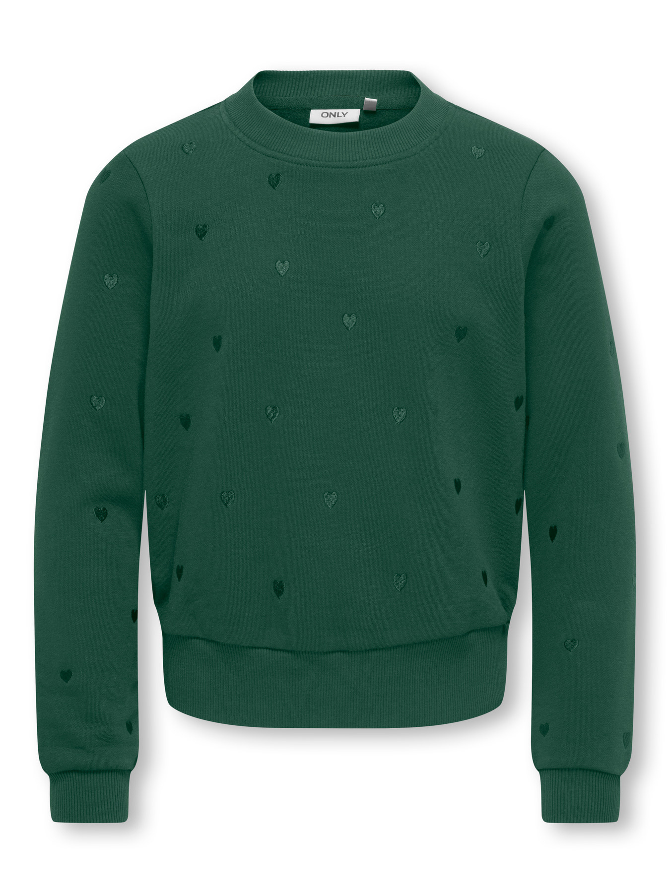 Kids ONLY winter sweater meisjes - groen - KogAtika - regular fit afbeelding