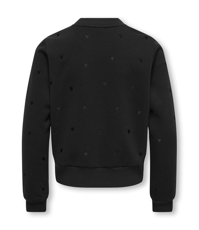 Kids ONLY winter sweater meisjes - zwart - KogAtika - regular fit