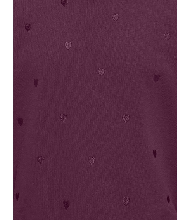 Kids ONLY winter sweater meisjes - paars - KogAtika - regular fit