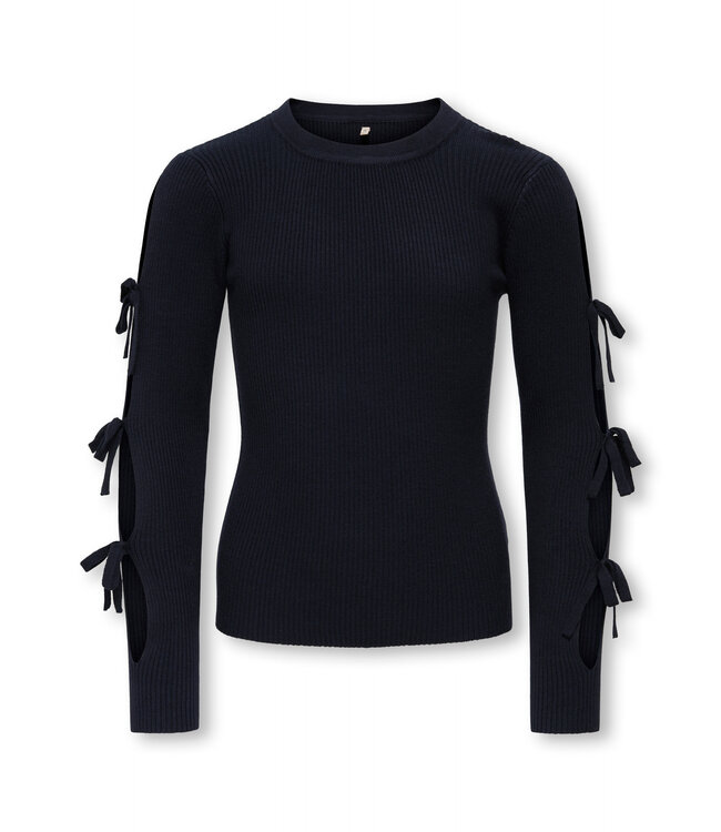 Kids ONLY winter sweater meisjes - blauw - KogNatascha - gebreid