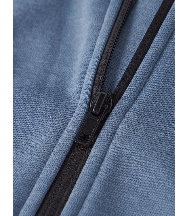 Name it winter sweat vest jongens - blauw - NkmVimo