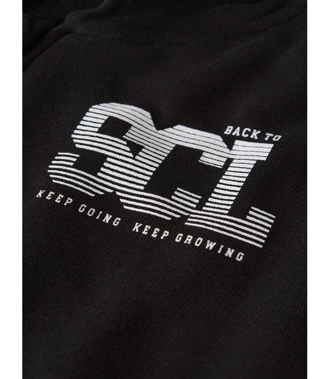 Name it winter sweat vest jongens - zwart - NkmLenno