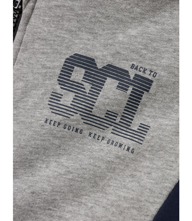 Name it winter sweat vest jongens - grijs - NkmLenno