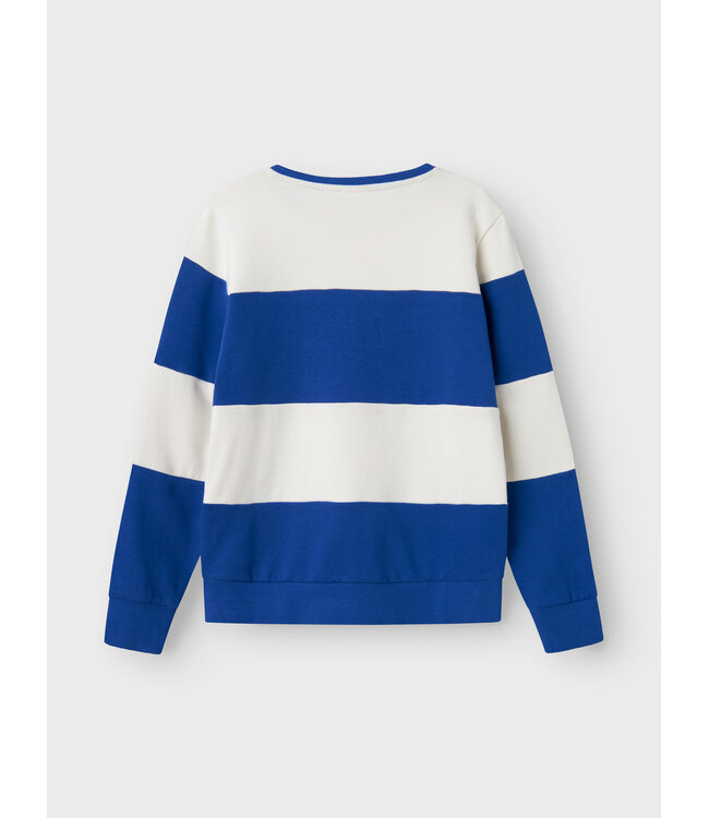 Name it winter sweater jongens - blauw - NkmPfungi