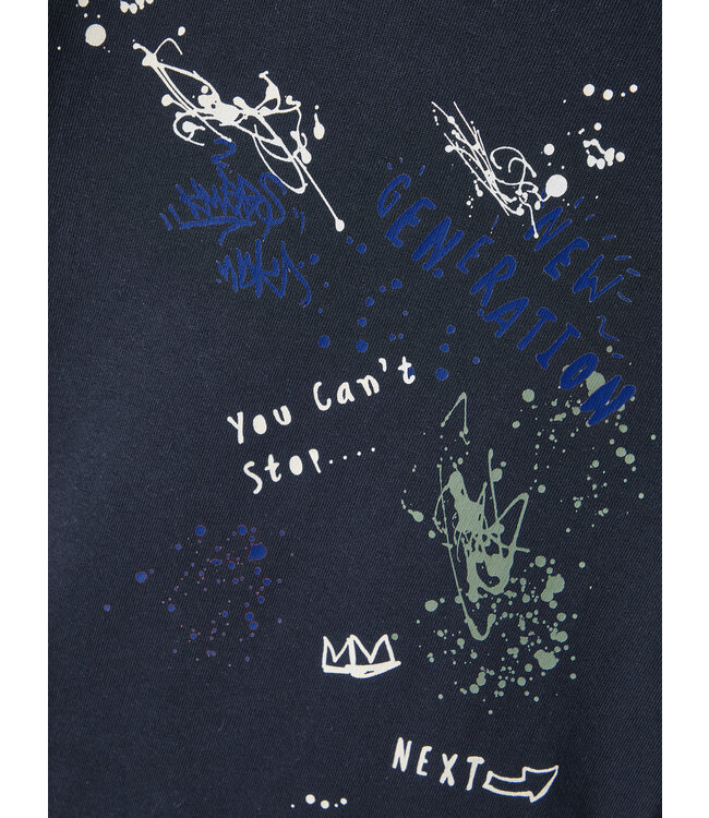 Name it winter sweater jongens - blauw - NkmPbambo