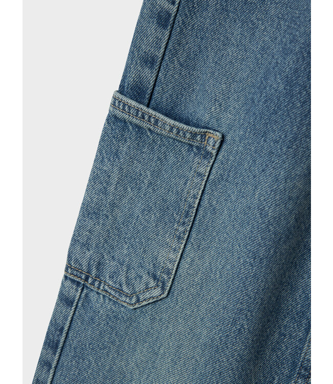 Name it winter jeans broek jongens - blauw - NkmRyan - straight fit