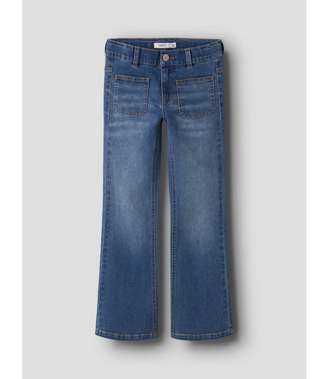 Name it winter jeans broek meisjes - blauw - NkfPolly - skinny fit