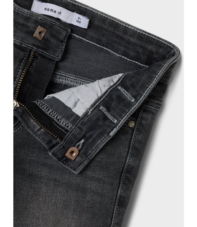 Name it winter jeans broek meisjes - grijs - NkfPolly - bootcut fit