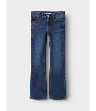 Name it winter jeans broek meisjes - donker blauw - NkfPolly - bootcut fit
