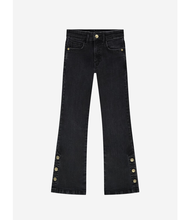 Nik&Nik winter jeansbroek meisjes - grijs denim - Saar