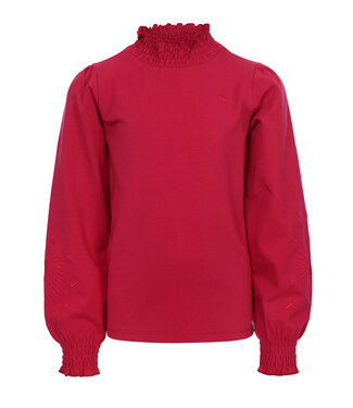 LOOXS Little winter t-shirt meisjes - roze - longsleeve