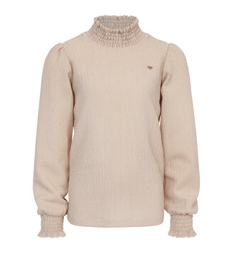 LOOXS Little winter top meisjes - zand