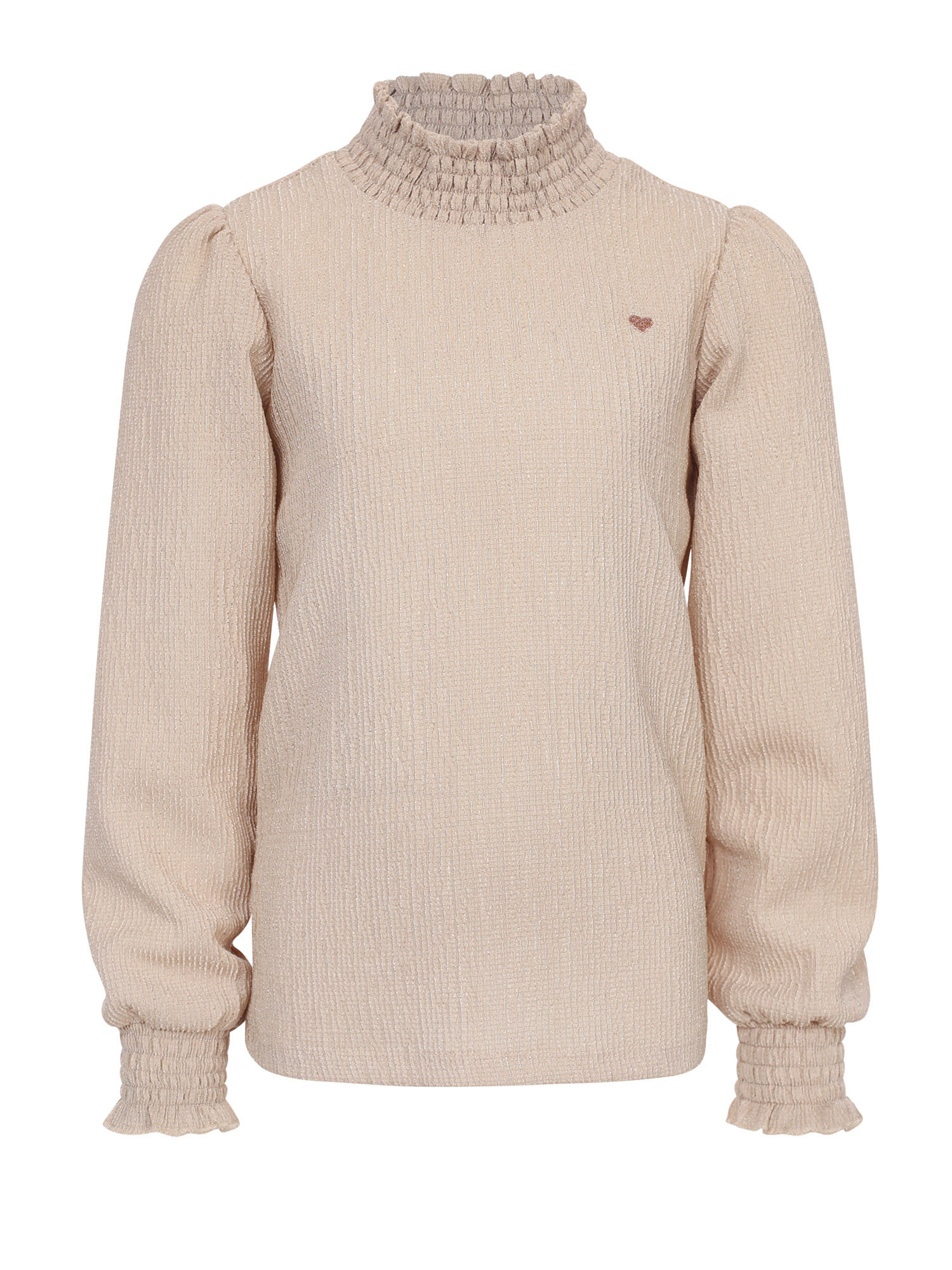 LOOXS Little winter top meisjes - zand afbeelding