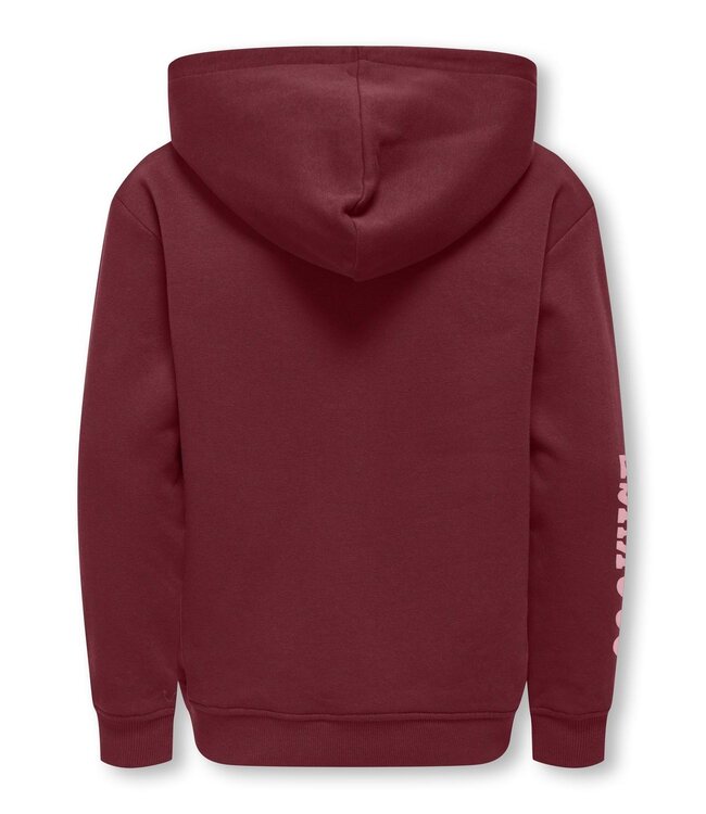 Kids ONLY winter hoodie meisjes - rood - KogDiana