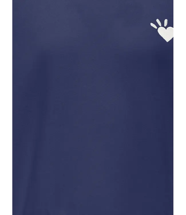 Kids ONLY winter sweater meisjes - blauw - KogTammie - relaxed fit