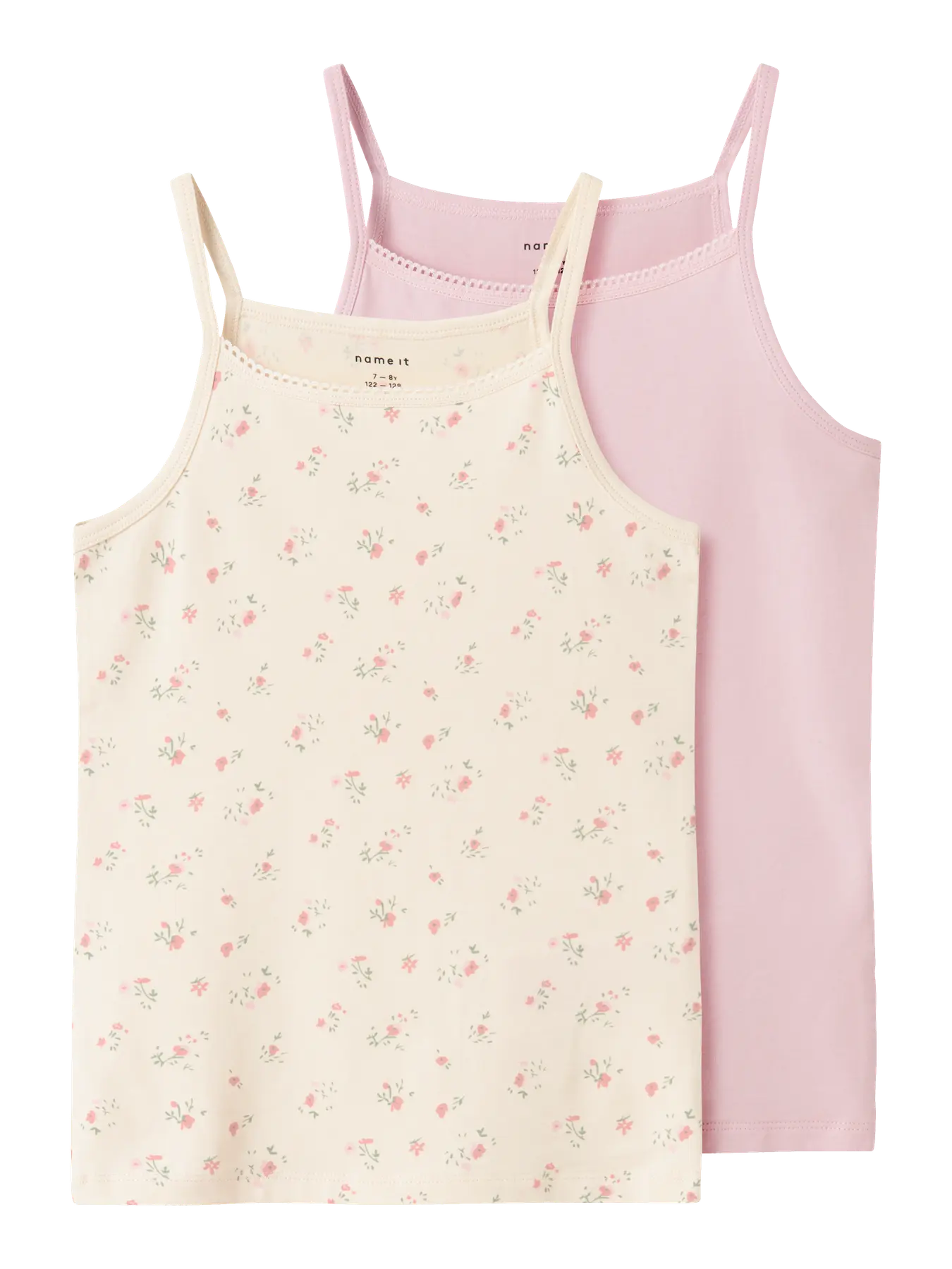 Name it winter ondergoed meisjes - wit - 2p top - NkfStrap afbeelding