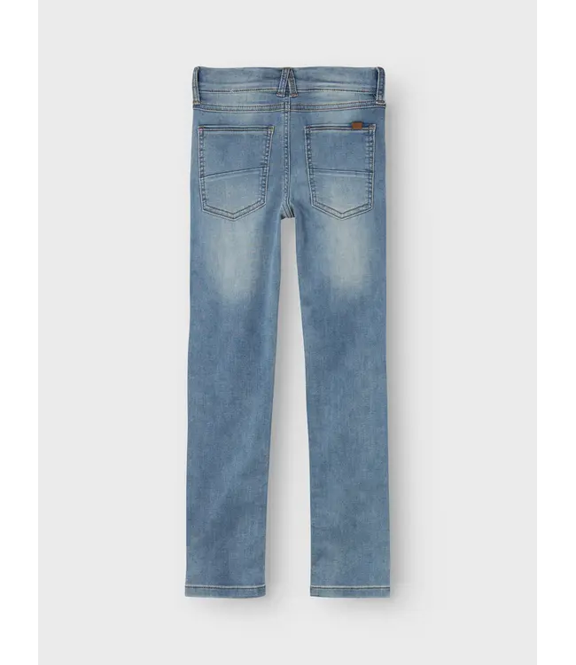 Name it winter jeansbroek jongens - blauw - xslim fit - NkmTheo