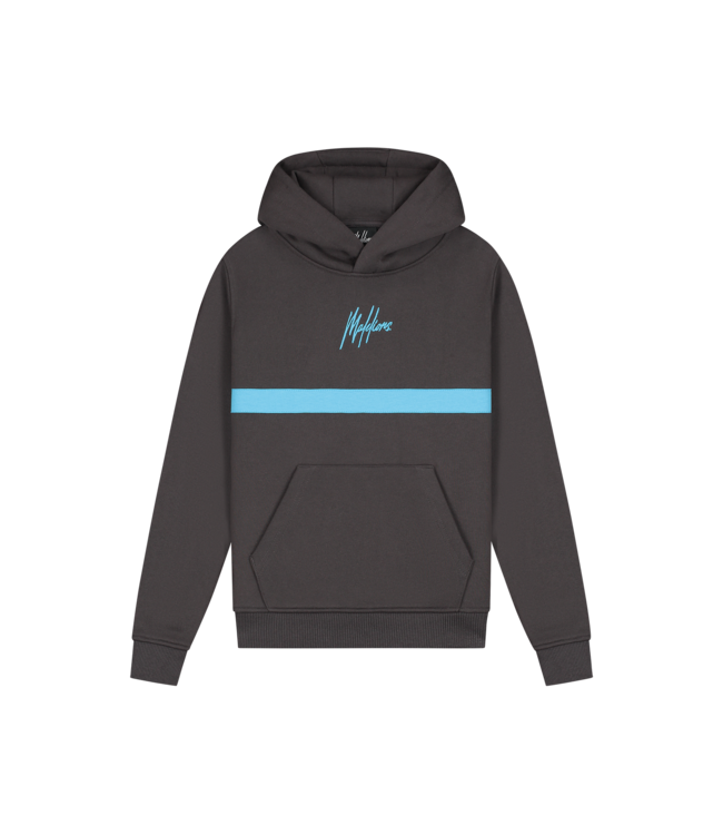 Malelions winter hoodie jongens - grijs blauw - Tube