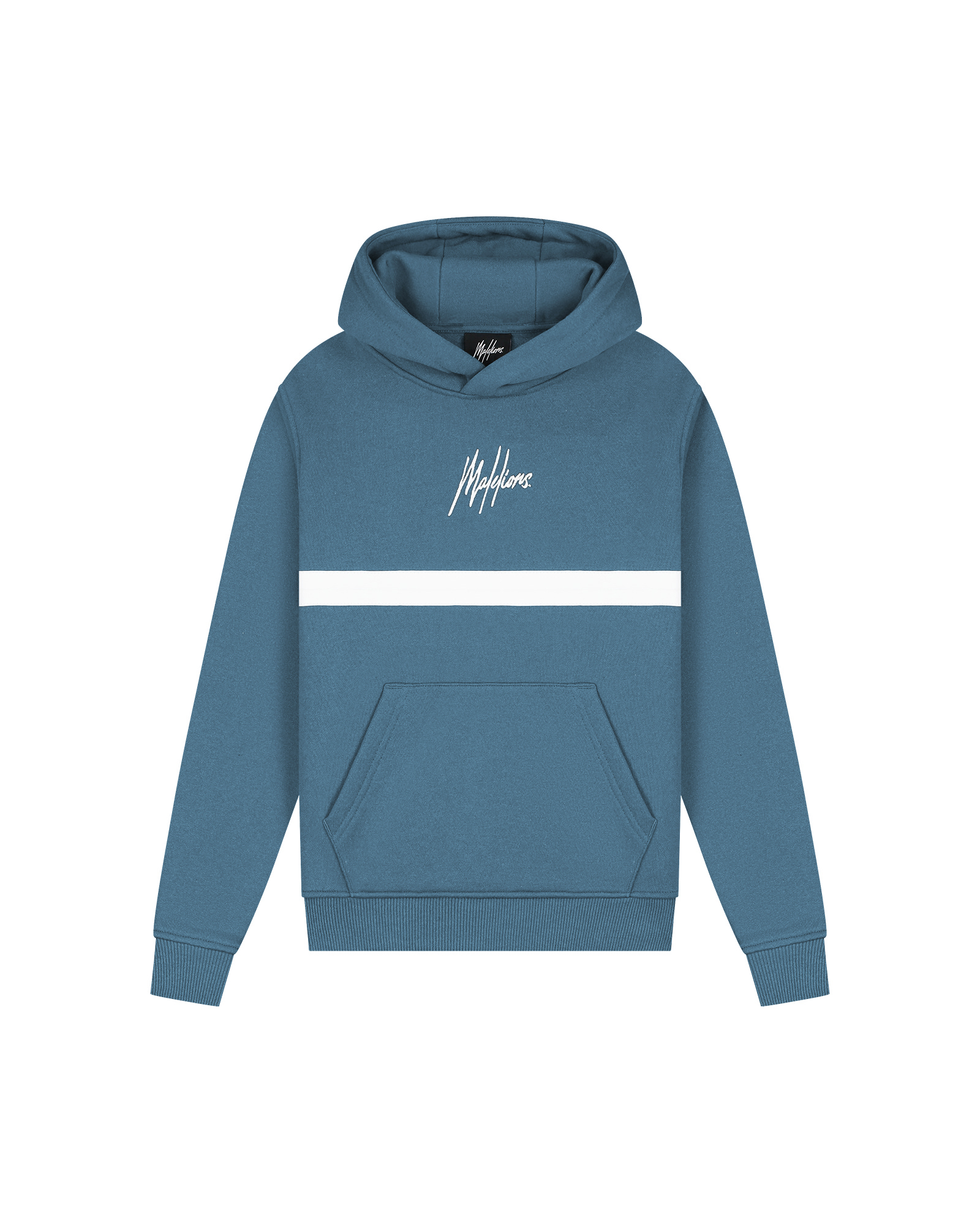 Malelions winter hoodie jongens - blauw - Tube