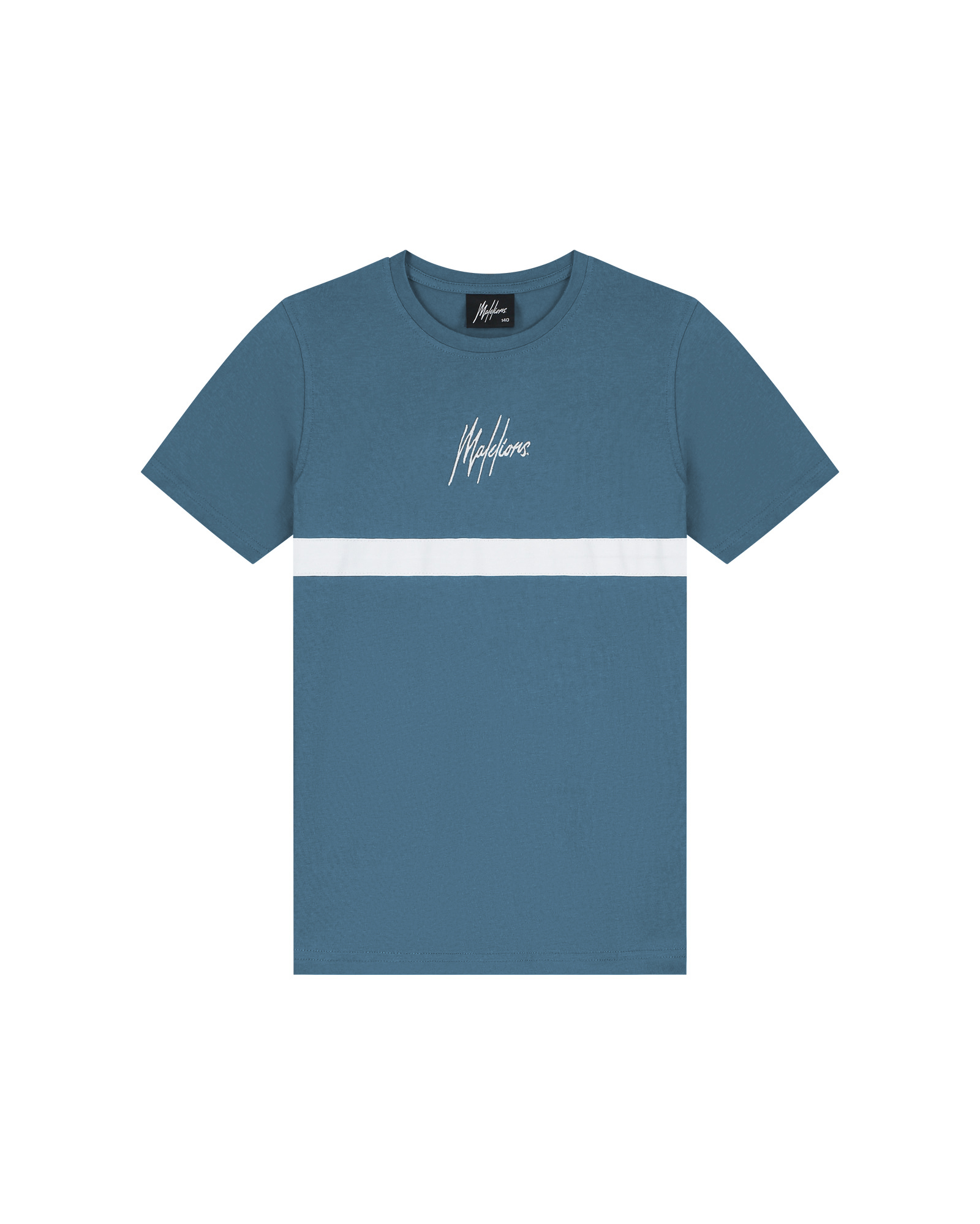 Malelions winter t-shirt jongens - blauw - Tube afbeelding