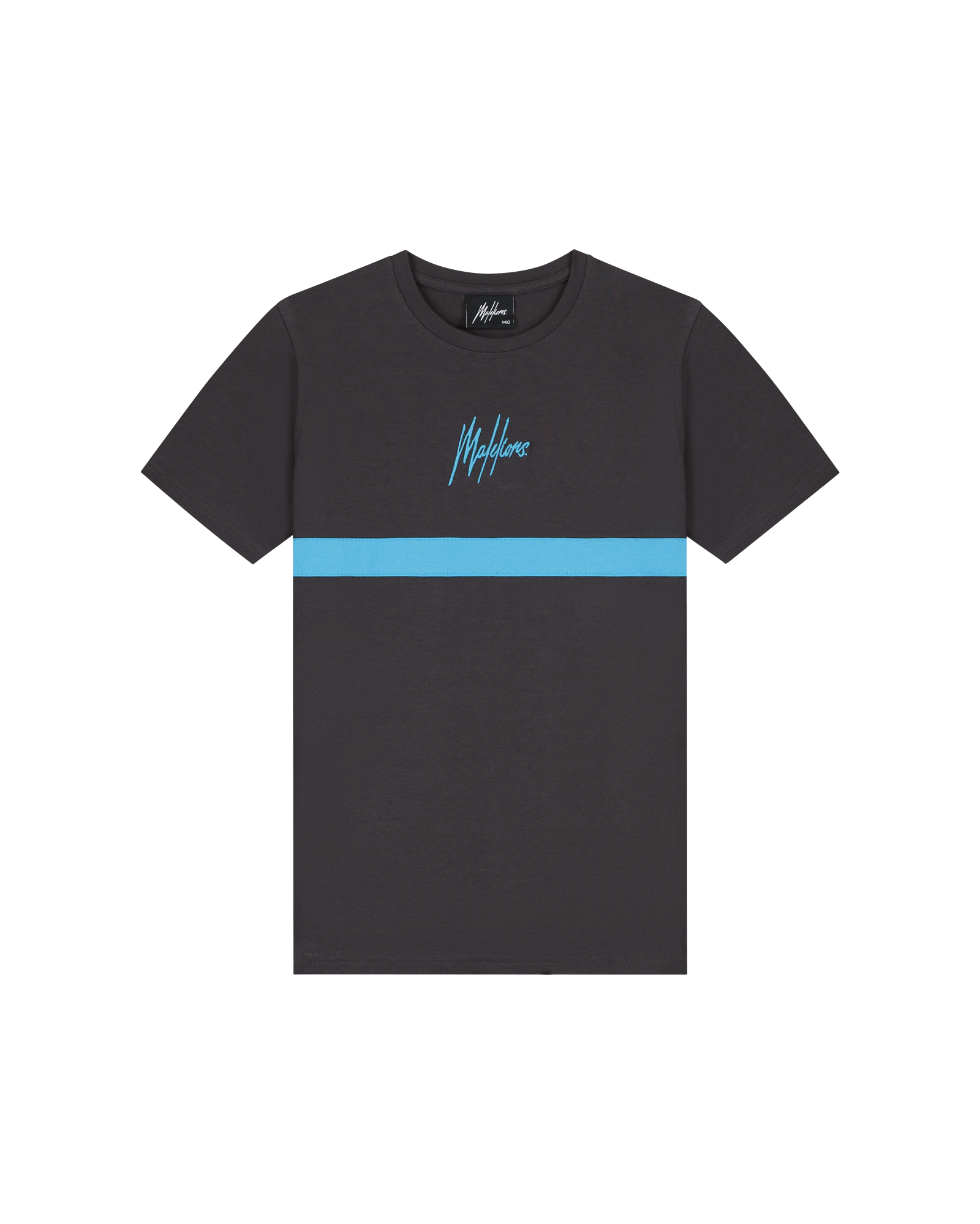 Malelions winter t-shirt jongens - grijs blauw - Tube afbeelding