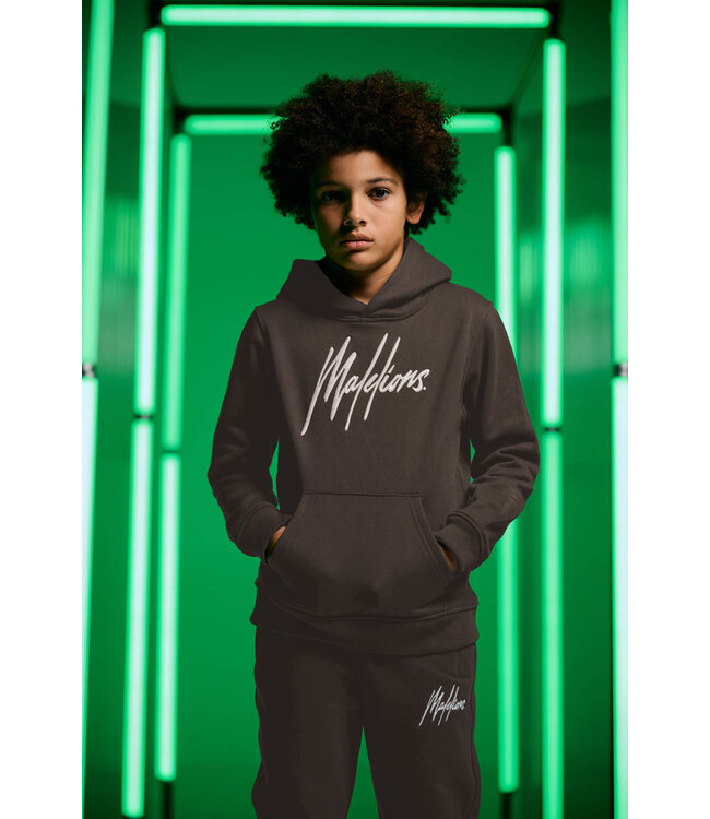 Malelions winter tracksuit jongens - grijs - Essentials + GRATIS PET!