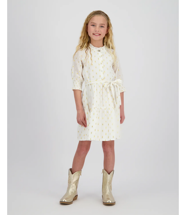 Vingino zomer jurk meisjes - goud - Pollie