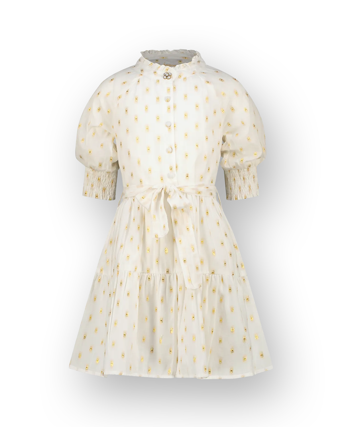 Vingino zomer jurk meisjes - goud - Pollie